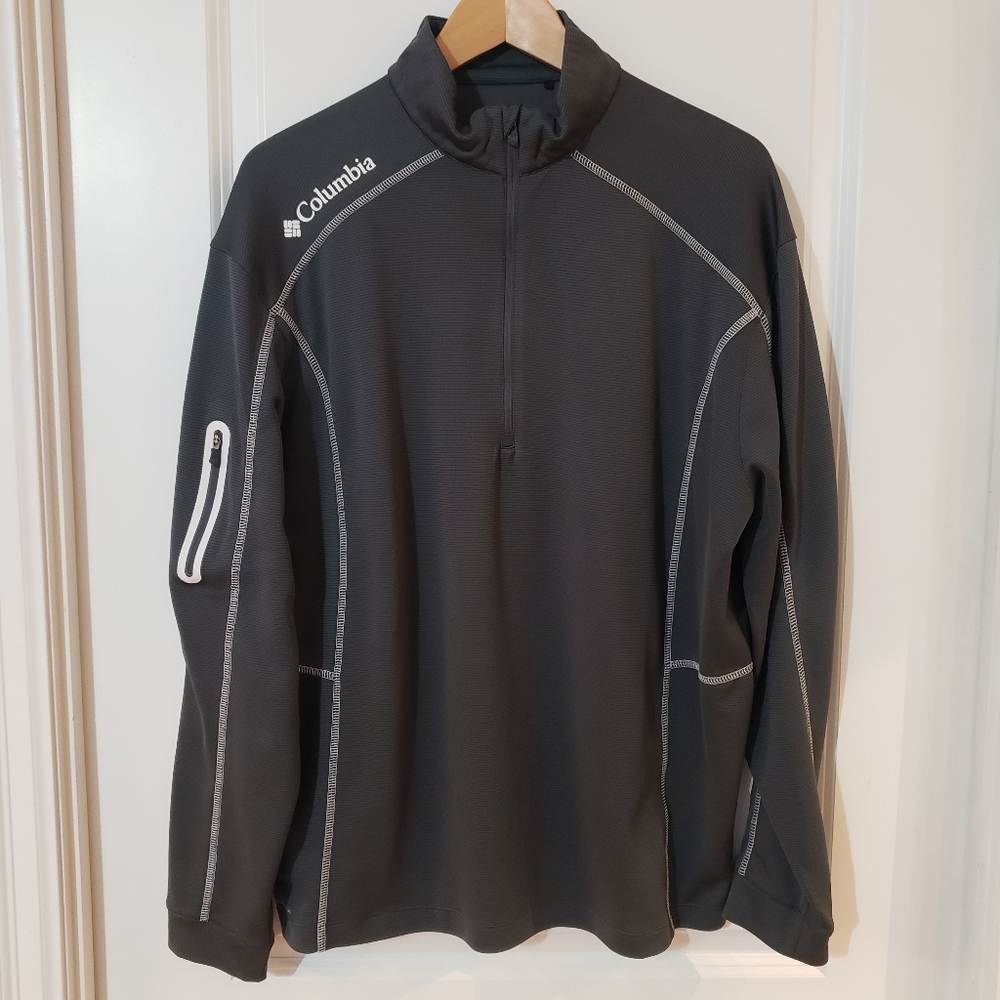 Mens Columbia 1/4 Zip Golf Pullover